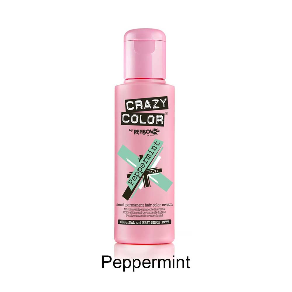Crazy Color - Peppermint Coloration semi permanente - Vert